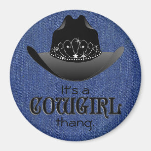 C'est un aimant de ThAng de cow-girl