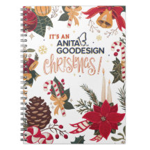 C'est un carnet de Noël d'Anita Goodesign !