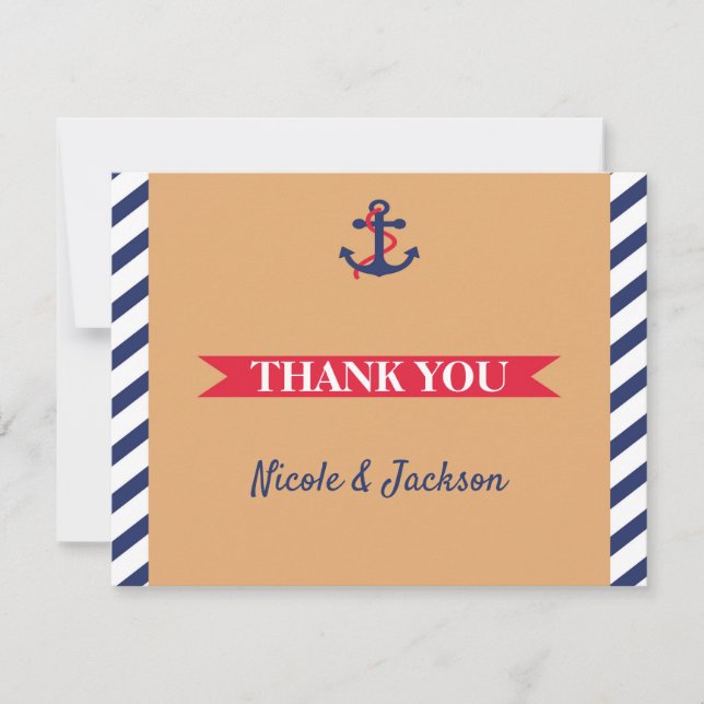 C'est un Carte de remerciements de garçon (Devant)