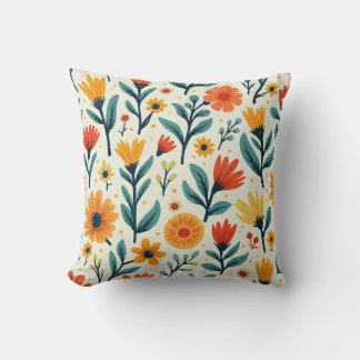 C'est un coussin à motif vif.