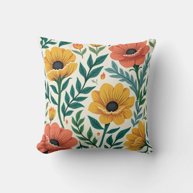 C'est un coussin à motifs lumineux. (Recto)