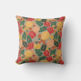 C'est un coussin avec une ambiance nordique.