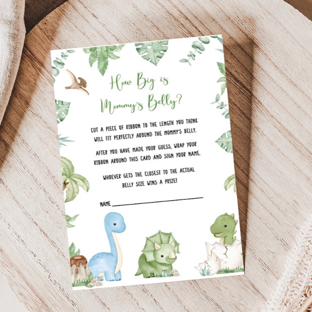 C'est un garçon Baby Shower de dinosaure Quelle es (It's A Boy Dinosaur Baby Shower Game)
