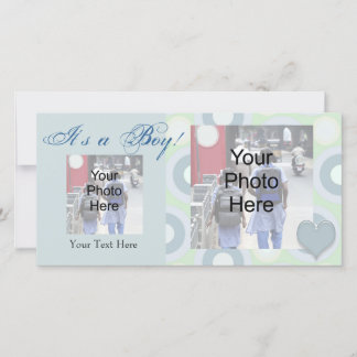 C'est un garçon ! Carte Faire-part de naissance ph