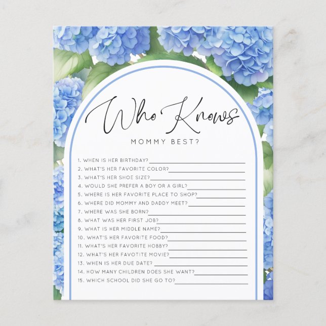 C'est un garçon Hydrangea qui connaît maman Baby G (Devant)