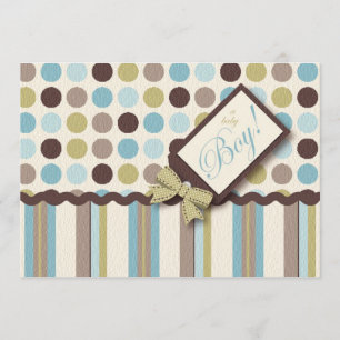 C'est un garçon ! Invitation