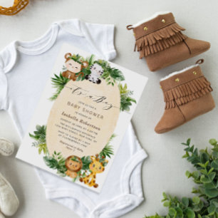 C'EST UN GARÇON   Invitation au baby shower de la 