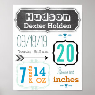 C'est un garçon ! Poster de la nouvelle flèche de 