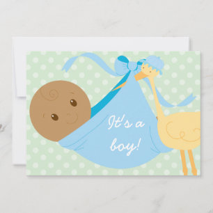 C'est un Invitation de Baby shower de garçon