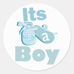 C'est un Sticker Baby shower garçon