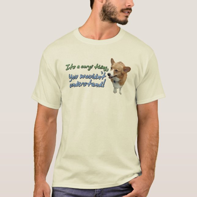 C'est un T-shirt de chose de corgi (Devant)