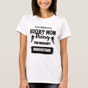 C'est un truc de maman de rugby - T-shirt de rugby