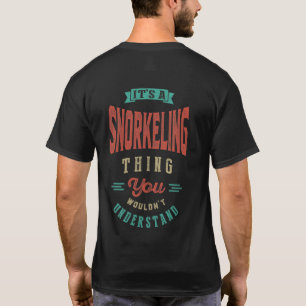 C'est un truc de snorkeling   T-shirt