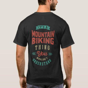 C'est un vélo de montagne T-shirt