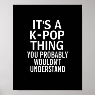 C'est une affiche KPOP thing