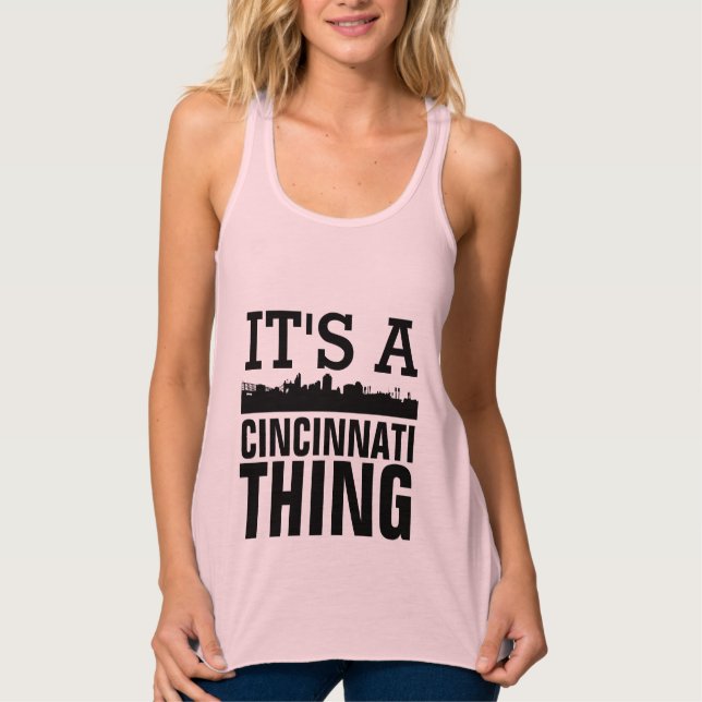 C'EST UNE CHOSE CINCINNATI, T-shirts Funny Cincy (Devant)