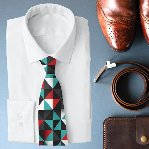 C'est une Cravate géométrique géniale pour hommes