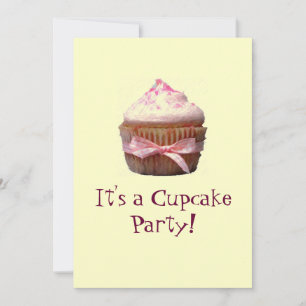 C'est une fête de Cupcake ! Invitations