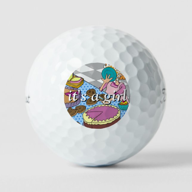 c'est une fille balles de golf par dalDesignNZ (Recto)