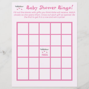 C'est une fille - Loto personnalisable pour Baby S