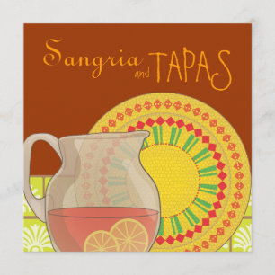 C'est une partie de Tapas ! Invitation heureuse de