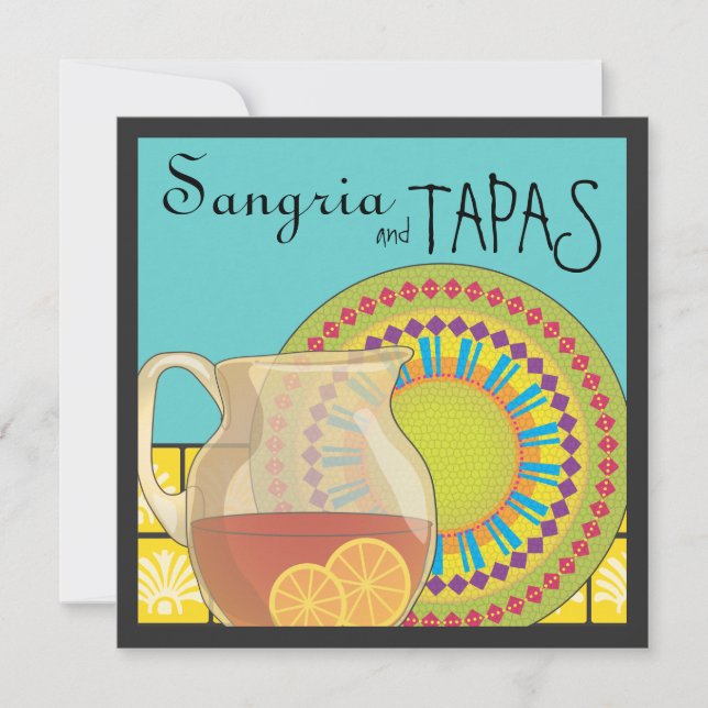 C'est une partie de Tapas ! Invitation heureuse de (Devant)