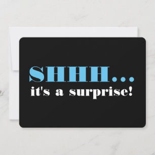 C'est une surprise Anniversaire Invitation