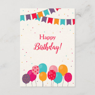 C'est votre carte de voeux d'anniversaire
