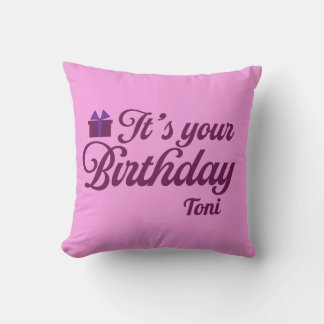 C'est votre oreiller d'anniversaire