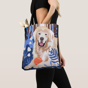 C'EST VRAI SAC FOURRE-TOUT Golden Retriever