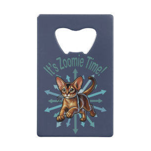 C'est Zoomie Time Abyssinian Cat