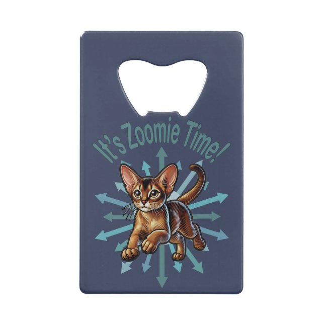 C'est Zoomie Time Abyssinian Cat (Devant)