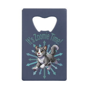 C'est Zoomie Time Grey Bicolor Chat