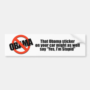 Cet autocollant d'Obama pourrait aussi bien