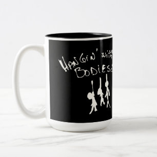 Cet Halloween je serai Hangin avec mes corps ! Mug