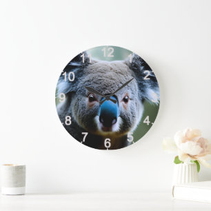 Cet Ours Koala Aime Un Selfie, Une Horloge Murale