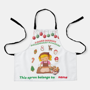 Cet tablier appartient à. Tablier de Noël