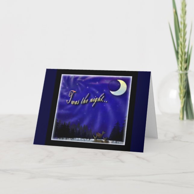 C'était la carte de nuit (Devant)