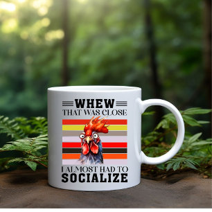 ‘C'était proche’ tasse à café