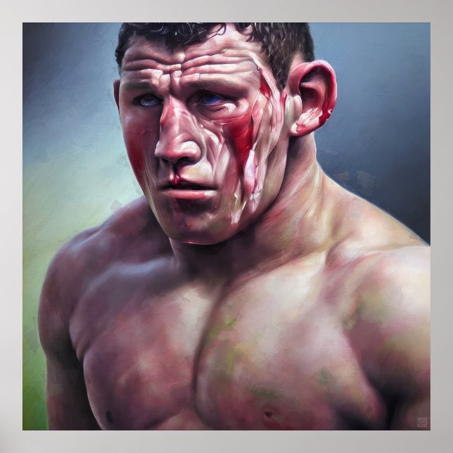 C'Était Un Jeu Dur - Impression D'Art En Toile (Devant)