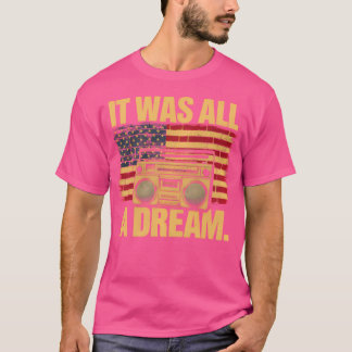 C'Était Un Tshirt De Rêve Hommes Femmes Rap 1990S