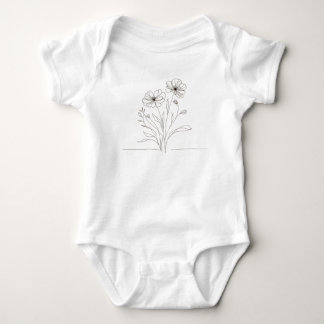Cette adorable barboteuse bébé