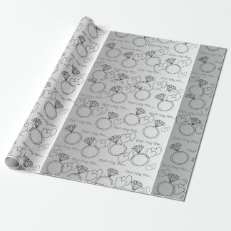 CETTE ANNEAU..... Papier cadeau