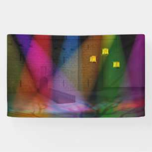 Cette bannière de la grande scène des fous