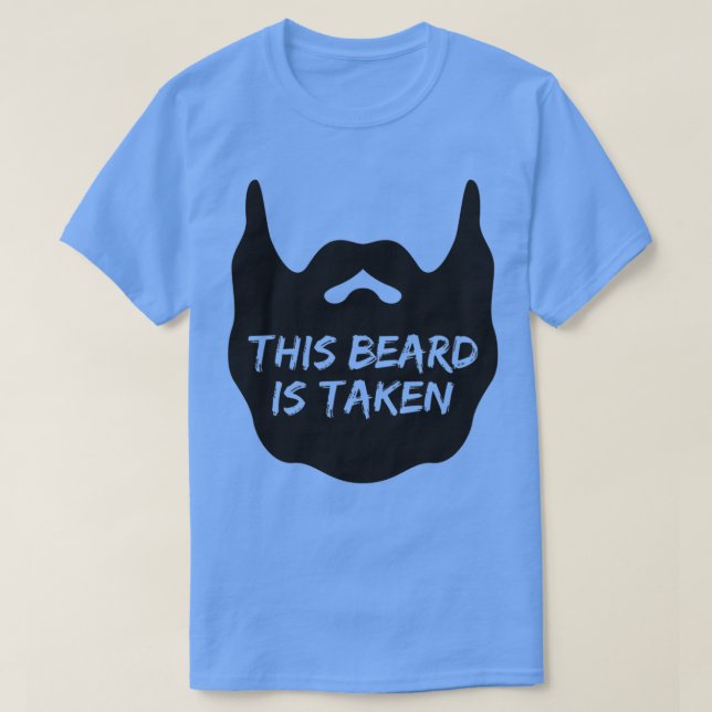 Cette Barbe Est Prise Classique TShirt (Design devant)