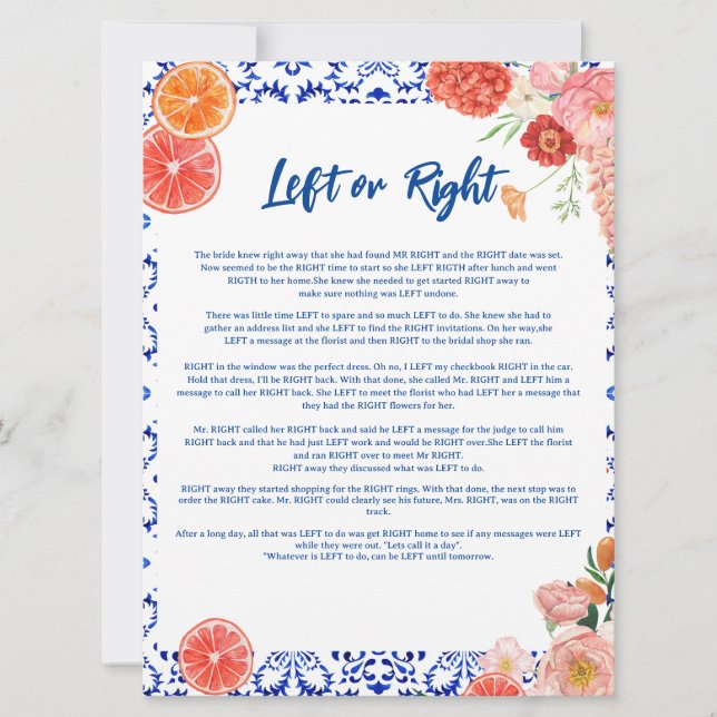 Cette carte de jeu de salle de mariage That's amor (Devant)