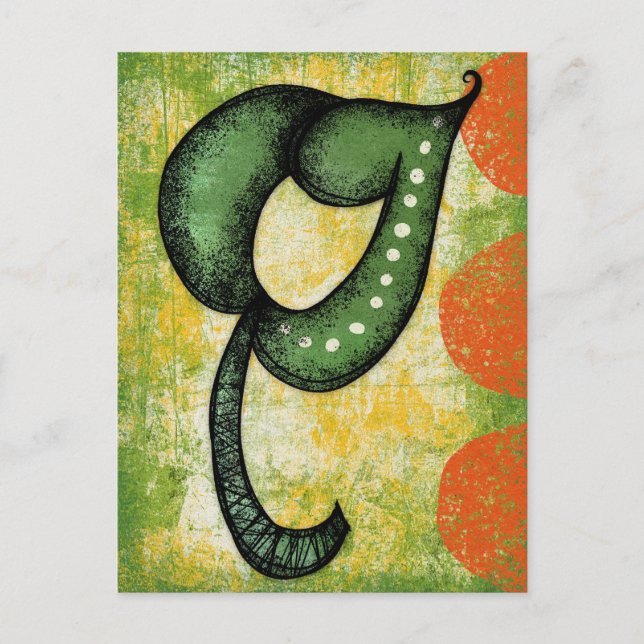 Cette carte postale à feuille singulière (Devant)