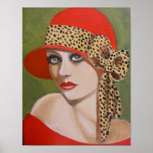 Cette Dame En Rouge/ Affiche