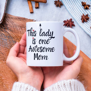 Cette dame est une maman géniale drôle Drôle Mug c