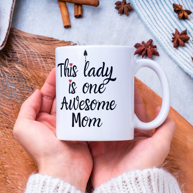 Cette dame est une maman géniale drôle Drôle Mug c (Créateur téléchargé)
